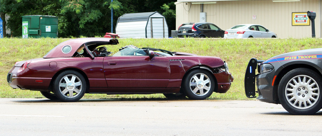 Highway wreck